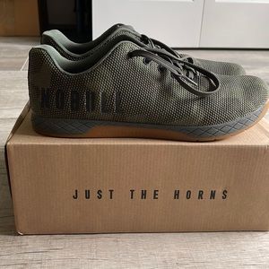 NOBULL Green Army Camo SuperFabric Training Shoes Men's Size 13